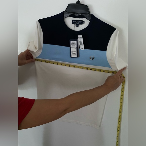 Men’s Fred Perry Colorblock T-Shirt - Casual Streetwear - Picture 14 of 16